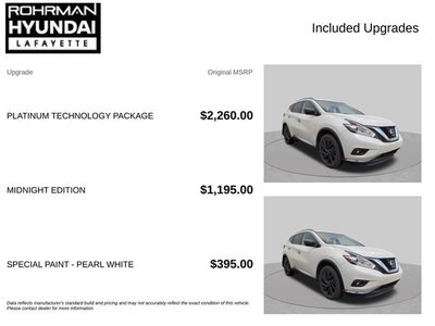 2017 Nissan Murano Platinum