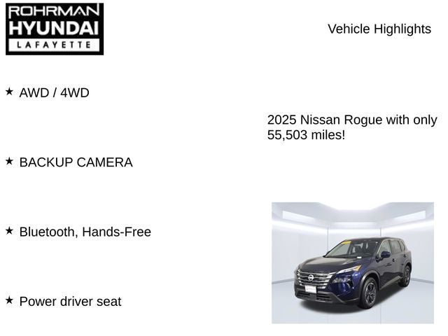 2025 Nissan Rogue SV