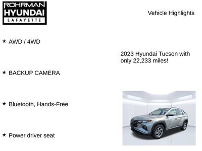 2023 Hyundai Tucson SEL