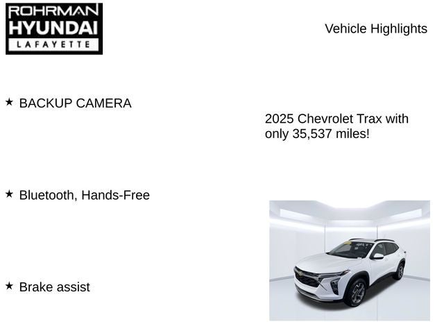 2025 Chevrolet Trax LT