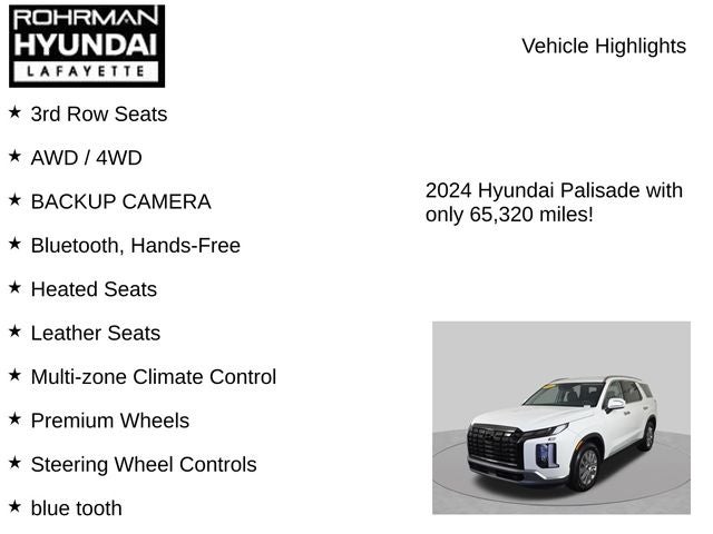 2024 Hyundai Palisade SEL 7P
