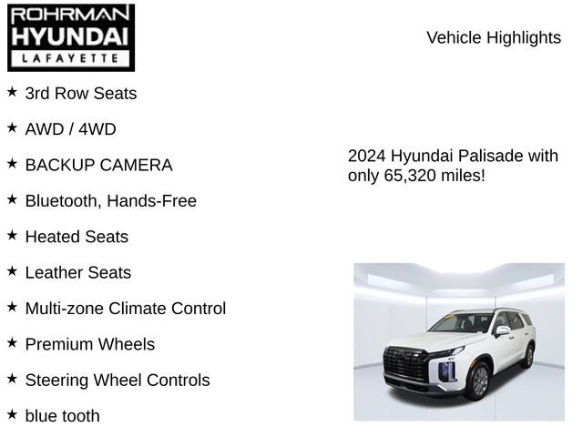 2024 Hyundai Palisade SEL 7P