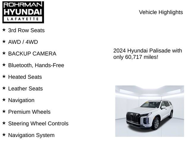 2024 Hyundai Palisade SEL 7P