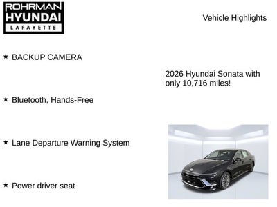 2026 Hyundai Sonata Hybrid SEL
