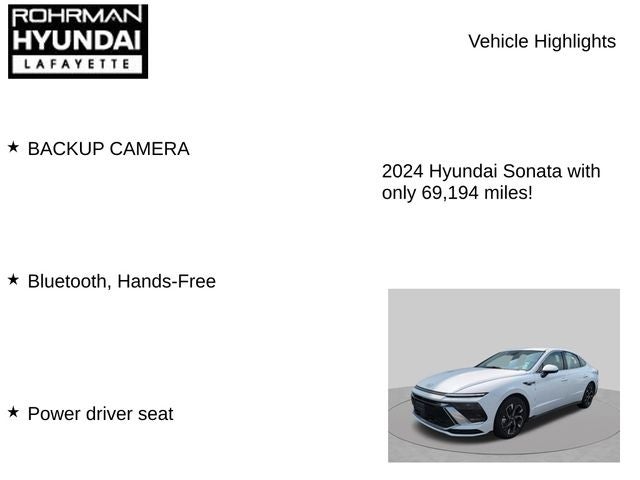 2024 Hyundai Sonata SEL