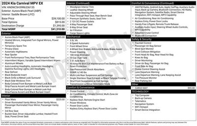 2024 Kia Carnival EX