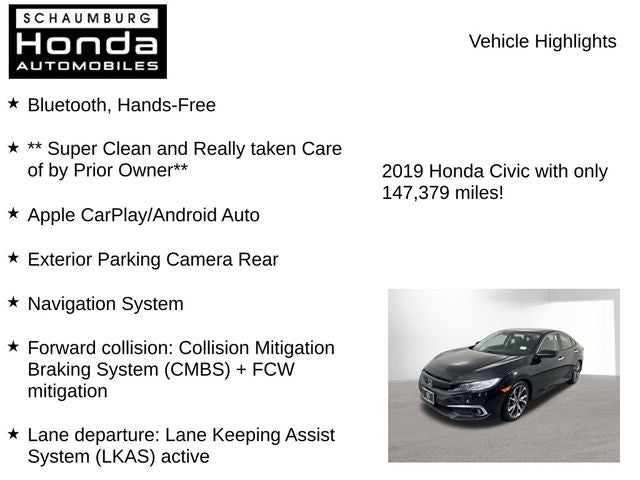 2019 Honda Civic Touring