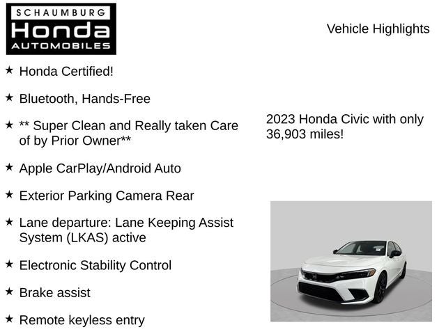 2023 Honda Civic Sport