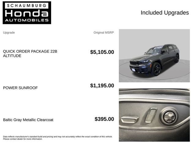2022 Jeep Grand Cherokee L Altitude