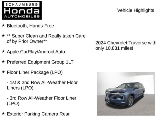 2024 Chevrolet Traverse LT 1LT