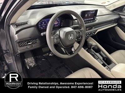 2025 Honda Accord SE