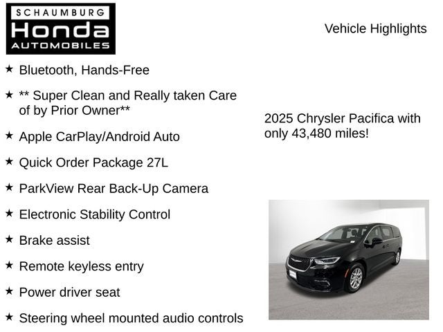 2025 Chrysler Pacifica Select