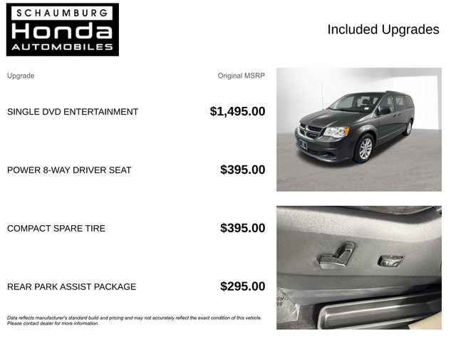 2016 Dodge Grand Caravan SXT