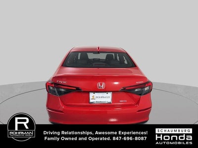 2025 Honda Civic Hybrid Sport