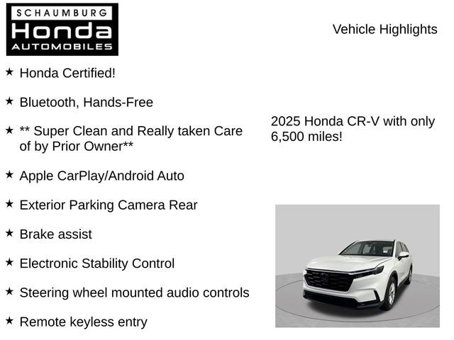 2025 Honda CR-V LX
