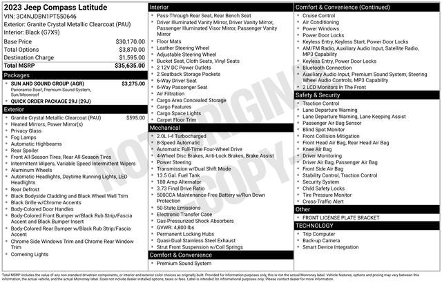 2023 Jeep Compass Latitude