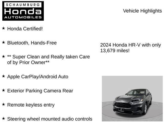2024 Honda HR-V LX