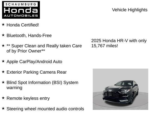 2025 Honda HR-V Sport
