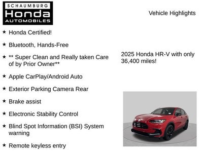 2025 Honda HR-V Sport