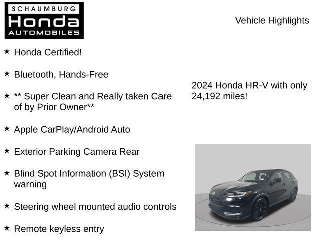 2024 Honda HR-V Sport