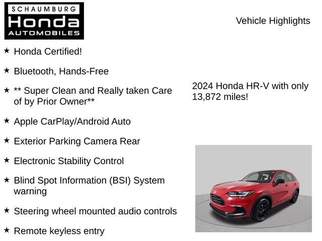 2024 Honda HR-V Sport