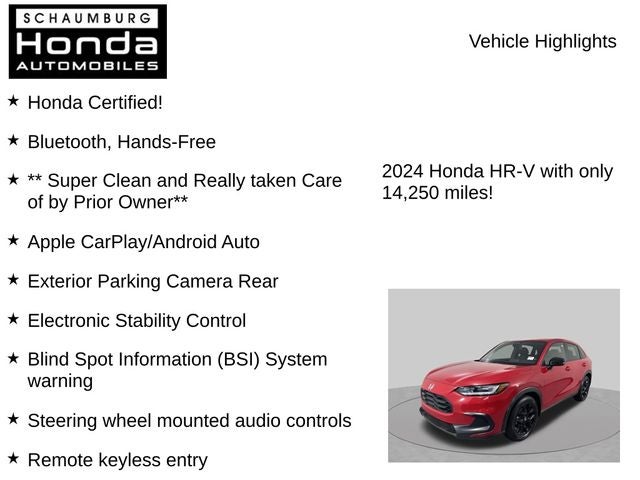 2024 Honda HR-V Sport