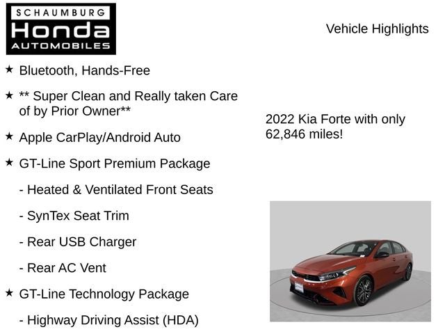 2022 Kia Forte GT-Line