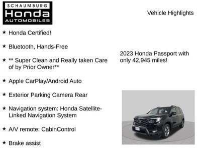 2023 Honda Passport TrailSport