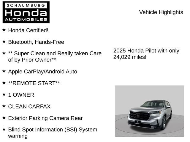 2025 Honda Pilot EX-L