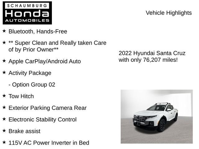 2022 Hyundai Santa Cruz SEL