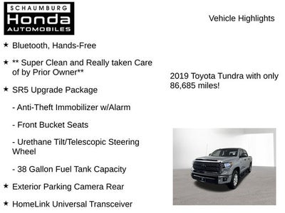 2019 Toyota Tundra SR5 CrewMax