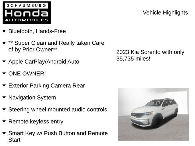 2023 Kia Sorento SX