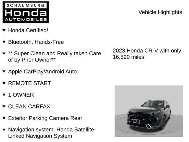 2023 Honda CR-V Hybrid Sport Touring