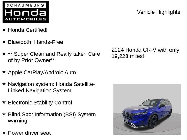 2024 Honda CR-V Hybrid Sport Touring
