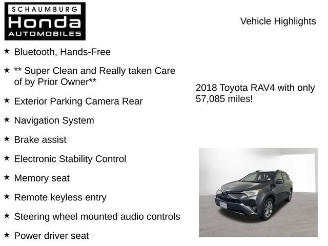 2018 Toyota RAV4 Limited