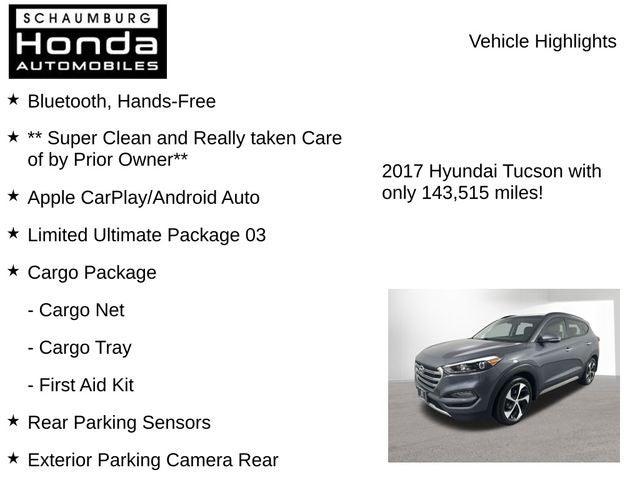 2017 Hyundai Tucson Limited
