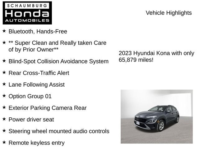 2023 Hyundai Kona SEL