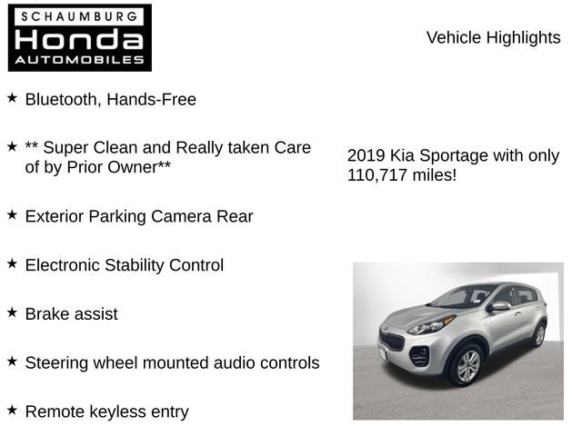 2019 Kia Sportage LX