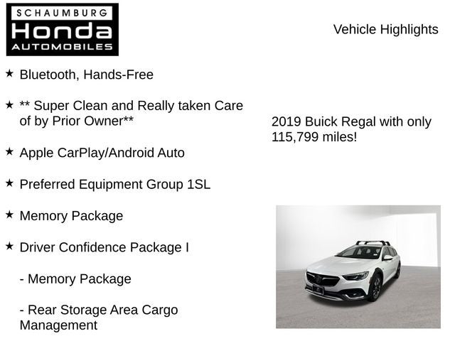 2019 Buick Regal TourX Essence