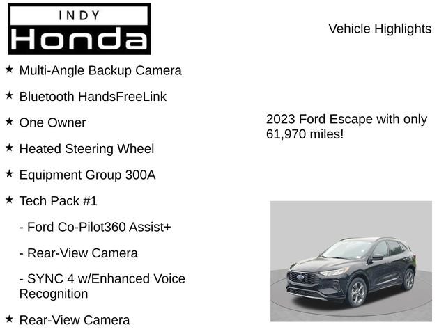 2023 Ford Escape ST-Line