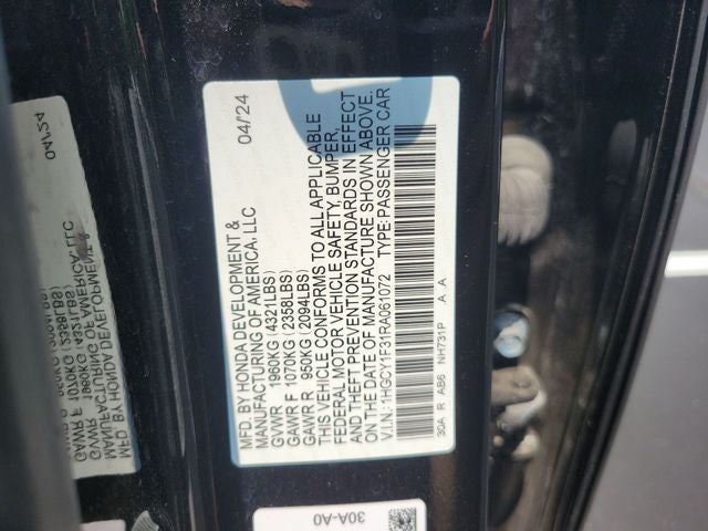 2024 Honda Accord EX