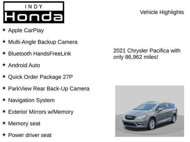 2021 Chrysler Pacifica Limited