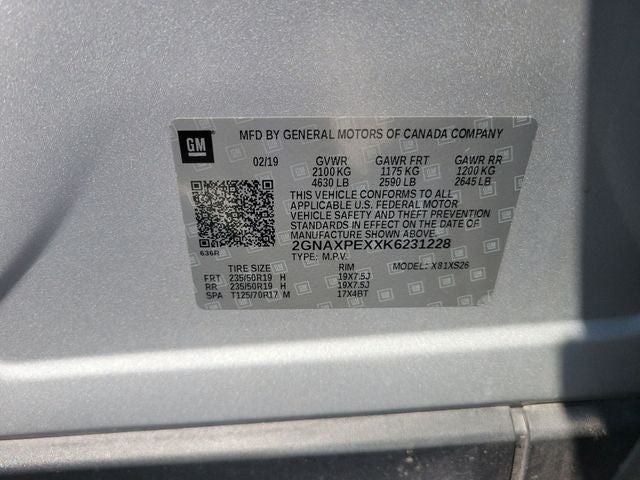 2019 Chevrolet Equinox Premier
