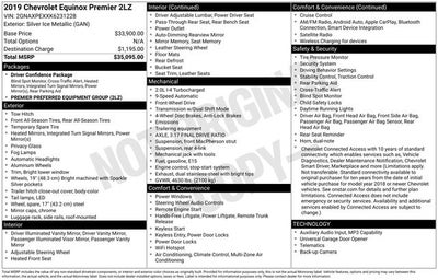 2019 Chevrolet Equinox Premier
