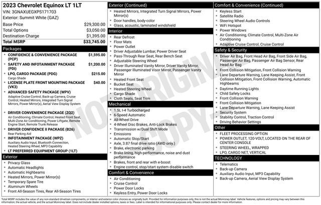 2023 Chevrolet Equinox LT