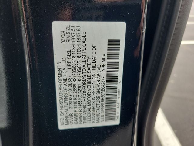 2024 Honda Odyssey EX-L