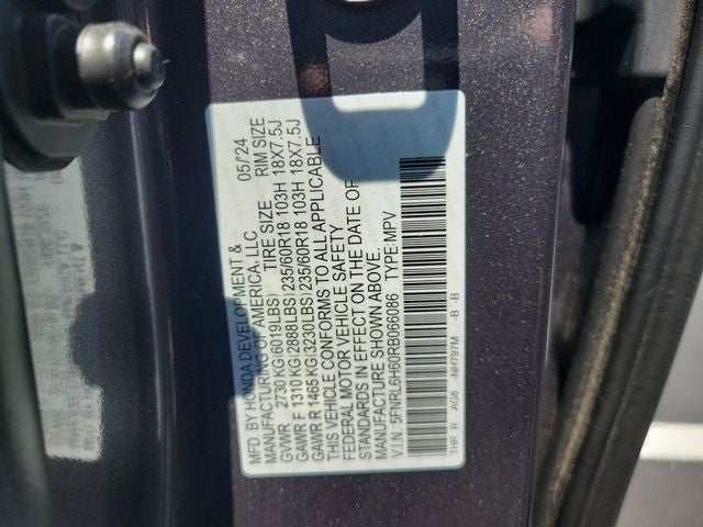 2024 Honda Odyssey EX-L