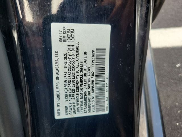 2018 Honda Odyssey Elite