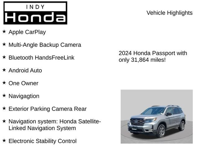 2024 Honda Passport TrailSport