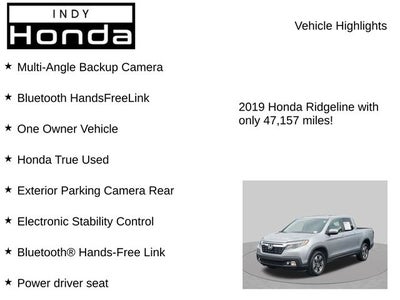 2019 Honda Ridgeline RTL